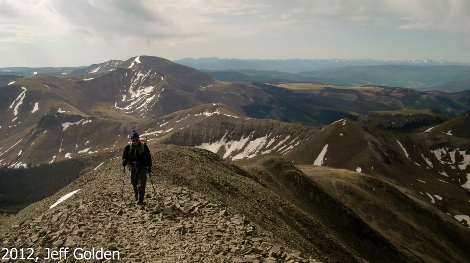 Terry summits San Luis.