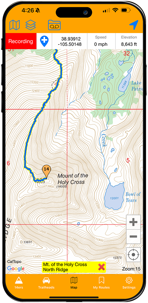 14ers.com App