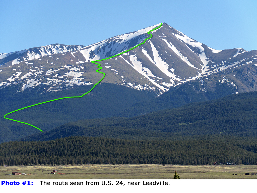 Mount Elbert - Northeast Ridge Route Description | 14ers.com