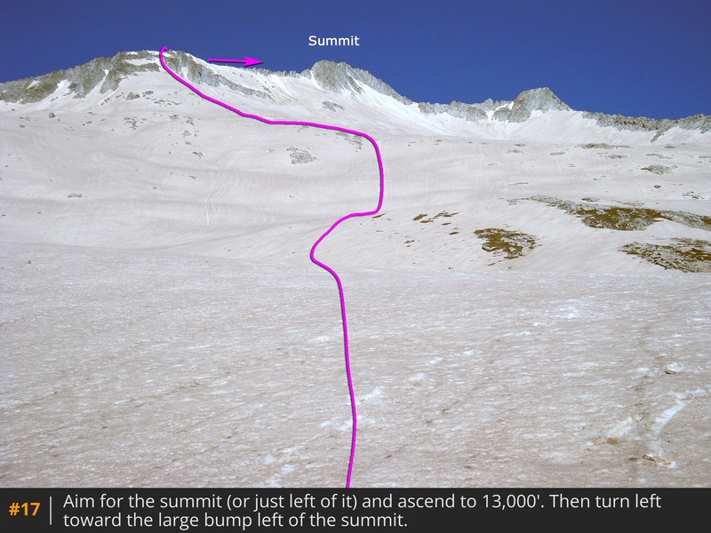Snowmass Mountain East Slopes: Standard Route Description | 14ers.com