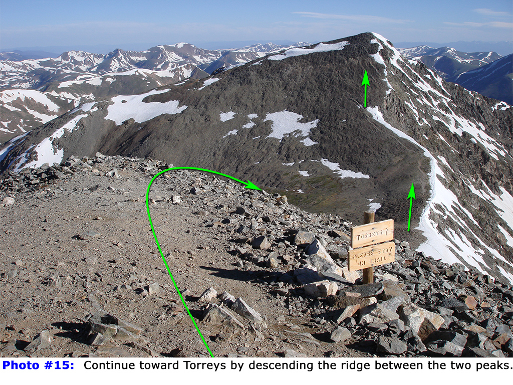 Combination Route - Grays and Torreys | 14ers.com