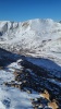 #4) Looking back down the Bross ascent route from about 3/4 of the way up