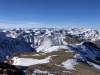 #8) View west from summit #8) View west from summit