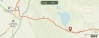 #1) Location of start of trench towards Scott Gomer drainage #1) Location of start of trench towards Scott Gomer drainage