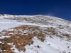 #9) Cool reddish rock color past false summit #9) Cool reddish rock color past false summit