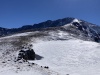 #5) Further on ridge. Mix of tundra, dirt, packed snow, class 2 rocks
