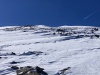 #7) Upper ridge, summit is left of center #7) Upper ridge, summit is left of center