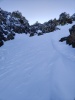 #2) Below the crux wall