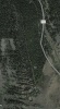 #4) Bare strip on ridge visible in center, standard route to the right #4) Bare strip on ridge visible in center, standard route to the right