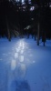 #2) Trail breaking in the dark #2) Trail breaking in the dark