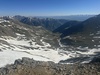 #7) Looking down into the basin from the summit.