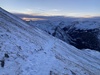 #9) Back down NW slopes trail #9) Back down NW slopes trail